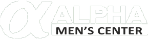 Alpha Men's Center Logo